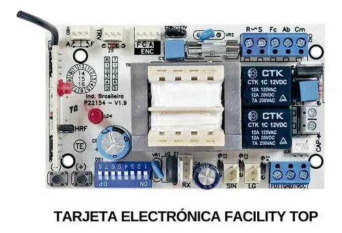 Tarjeta Electrónica Facility Top Ppa