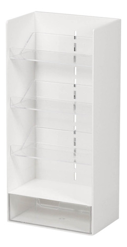 Caja De Almacenamiento De Escritorio T Con Repisa Plana Tran