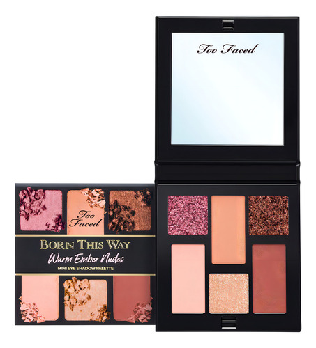Too Faced Born This Way Natural Nudes Mini Eye Shadow Sombra Warm Ember Nudes