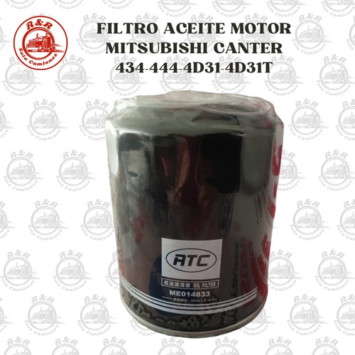 Filtro Aceite Motor Mitsubishi Canter 4d31