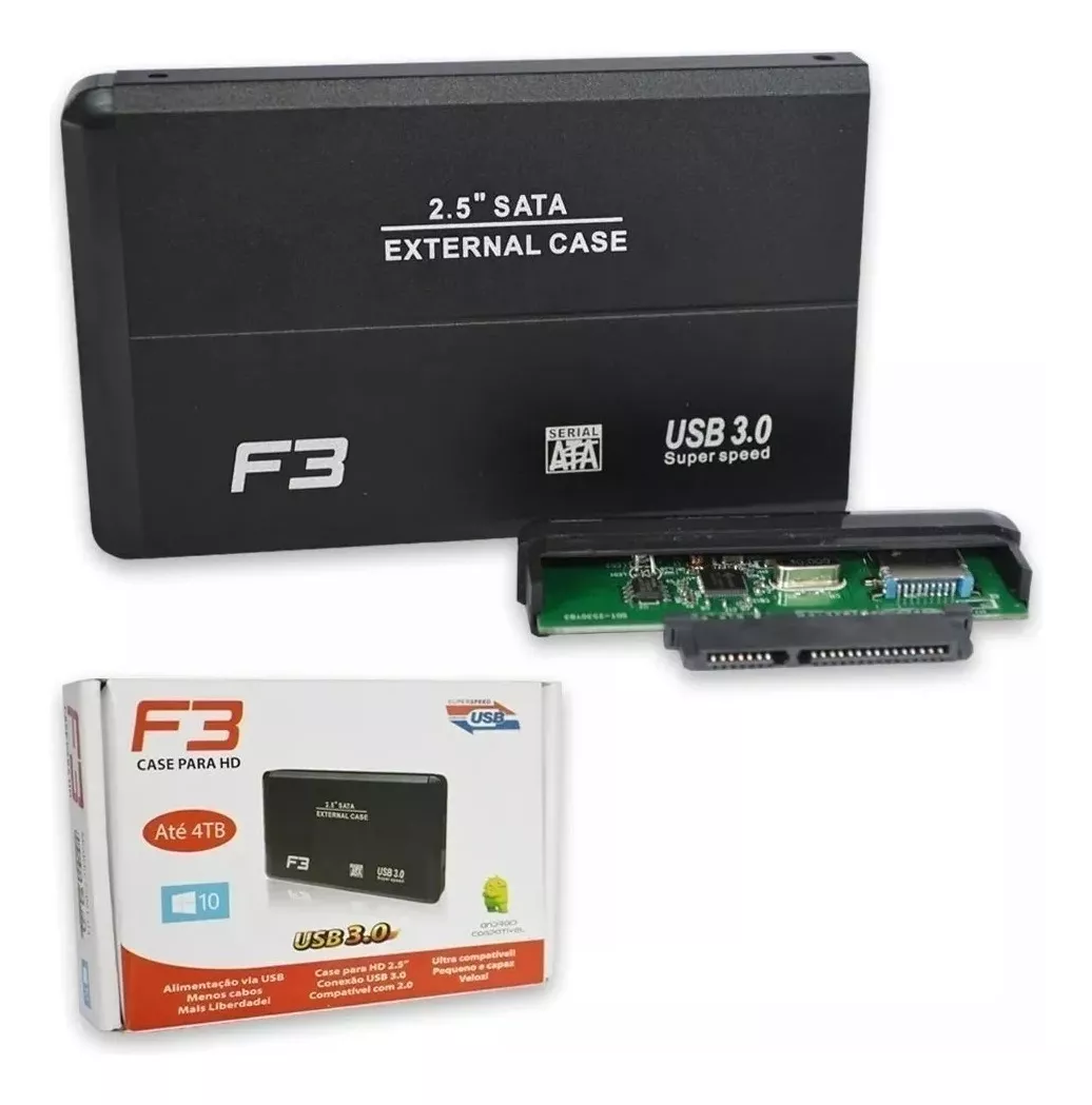 Segunda imagem para pesquisa de adaptador sata usb