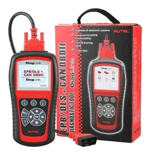 Imagem 1 de 7 de Scanner Obd2 Automotivo Autel Diaglink Epb/ols + Can Obd2