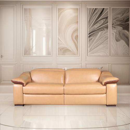 Sofá U758 By Natuzzigroup Crema C/ Mecanismos