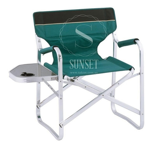 Silla Director Plegable // Color: Verde  // Camping