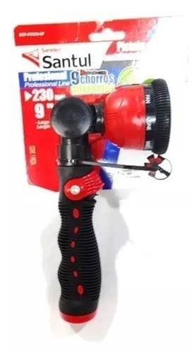 Pistola Plastica Para Manguera 9 En 1 Jardin Riego