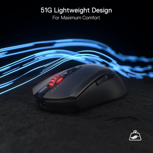 Ratón Inalámbrico Para Juegos Redragon M995 Pro 26000 Dpi Ne