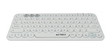 Teclado Inalámbrico Switch Acteck Ac-931670 - Blanco, Inalám