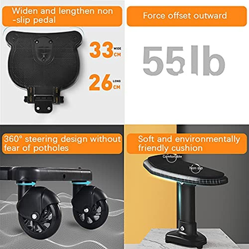 Gemonexe Universal 2in1 Tablero De Paseo Para Cochecito Con