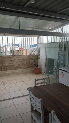 Imagem 22 de 30 de Cobertura Com 4 Dormitórios À Venda, 360 M² Por R$ 1.350.000,00 - Aparecida - Santos/sp - Co0024