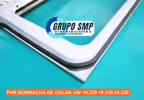 Imagem 5 de 7 de Borracha Porta Caminhão Vw 16.220 18.310 24.220 - Par