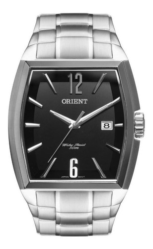 Relógio Orient Masculino Analógico Aço Preto Gbss1050 P2sx