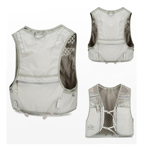 Chaleco De Hidratación Chaleco Para Correr Mochila De Gris