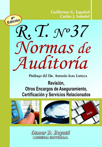 Rt 37 Normas De Auditoria. Ultima Edición. Español, Subelet 