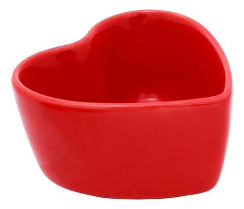 Conjunto Para Fondue 10 Peças Coração 500ml Cerâmica - Já