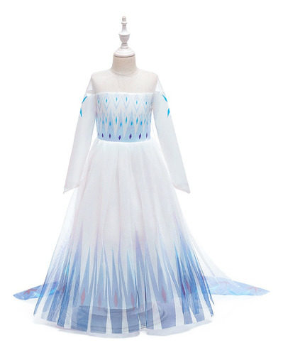 Princesa Elsa Vestido De Frozen 2 Cosplay Vestidos De Los Niños Del Día De Rendimiento