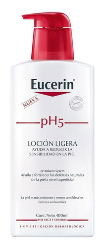 Loción Para Cuerpo Eucerin Ph5 Loción Ligera 400ml/418g