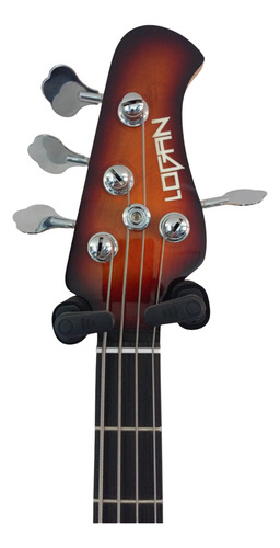 Logan Bajo Electrico Tipo Stingray De 4 Cuerdas Sunburst Diestro Sunburst Barnizado 4