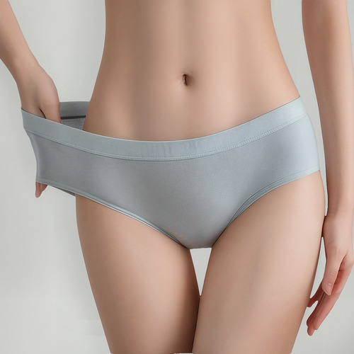 6 Packs Calzoncillos De Algodón De Talla Grande Para Mujer