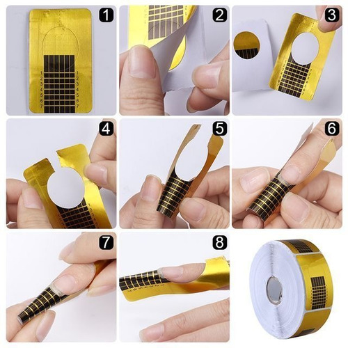 Molde De Uñas Uñas Esculpidas X 500 Unid
