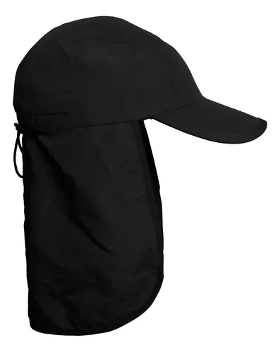Chapéu Boné Pescador Camping Proteção Nuca Pescoço Uv