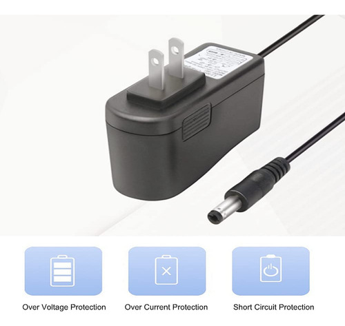 Qjin Ac/dc Adapter For Shark Vm200 Vm200c Um205 Vc205 Vm2002