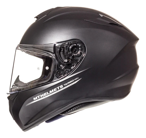 Casco Integral Mt Targo Pro Solid A1 Negro Mate