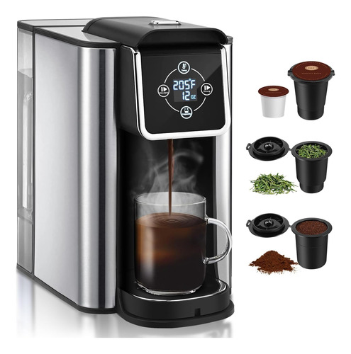 Cafetera Eléctrica Sifene K-cup 3 En 1 Auto - Blanco