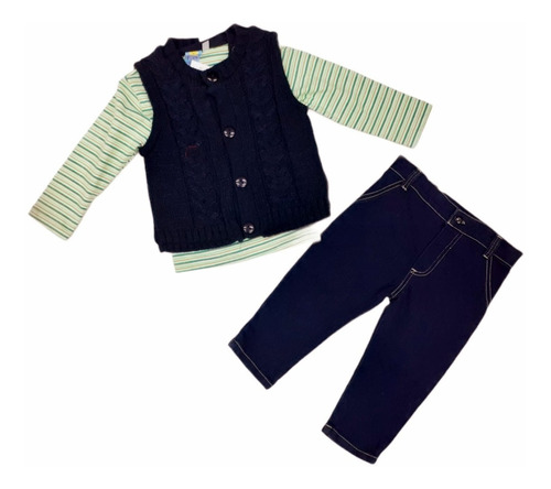 Conjunto Invierno Niño Bebé  Tabitas 12492901 #18 M Marino