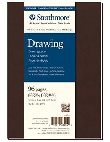 Strathmore 4825 400 Series Softcover Arte Dibujo Diario 55x8