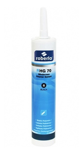 Roberlo Rhg 70 Adhesivo Parabrisas Negro 290ml