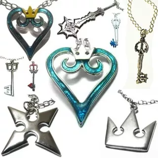 Colar Anime Kingdom Hearts Sora Crown Game Ps3 - Unidade