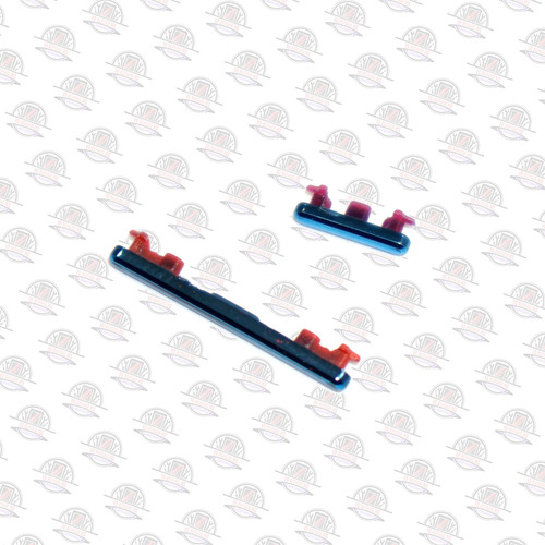 2x Botones Externos Para Huawe P30 Lite Lx3a Lx3b Azul Auro