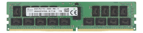 Memoria RAM color verde 32GB 1 SK hynix HMA84GR7AFR4N-VK