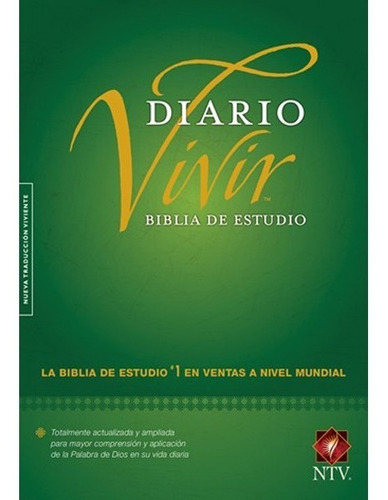 Biblia De Estudio Diario Vivir Ntv (tapa Dura)