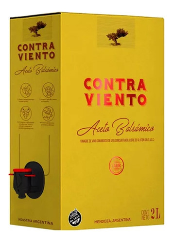 Aceto Contraviento Bag In Box X 2000cc 