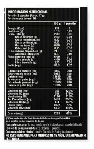 Lipo 60 Capsulas - Strongest