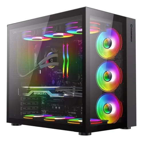 Carcasa De Torre Media De Pc Gamemax Gaming De Usb3.0