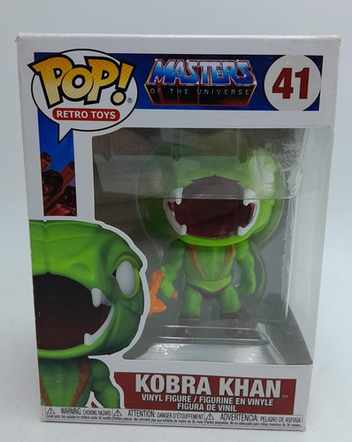 Funko Pop! Kobra Khan 41 Motu He-man Retro Toys Trujillo S (Usado)