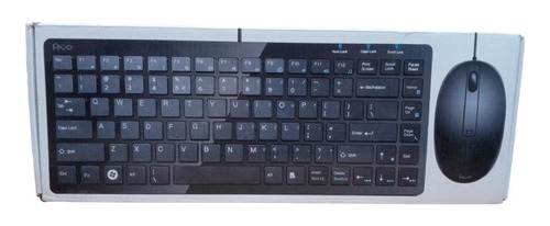 Kit Teclado Y Mouse Slim Estándar Usb Pc Pixxo Kd-c382