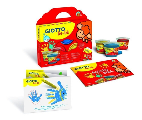 Set Pintura De Dedos Giotto Línea Bebe - Espacio Regalos