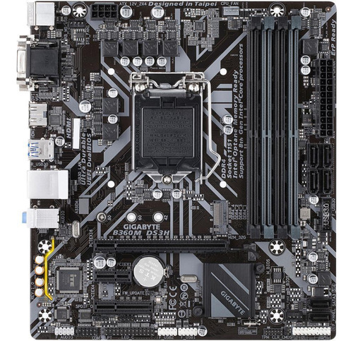 Motherboard Gigabyte B360 Ds3h, Rev 1.0, Lga1151, B360, Ddr4