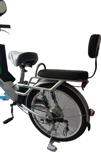 Bicicleta 100% Eléctrica Con Batería Extraíble Dos Pasajeros
