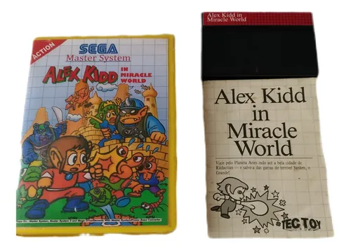 トリートメント kidd Cartucho+manual Alex Kidd In Miracle World -master System