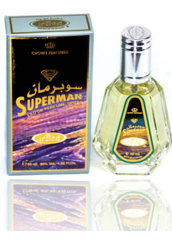 Super Man Perfume Arabe Al Rehab 50 Ml En Spray