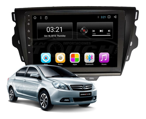 Auto Radio Android Great Wall C30 2015-2019 2gb + 32gb