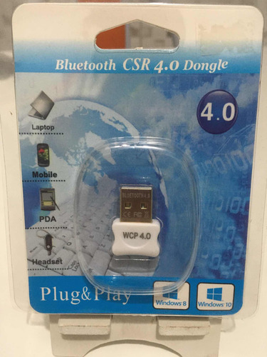 Mini Adaptador Bluetooth Csr Ver. 4.0 Dongle Oem