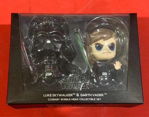 Cosbaby Dart Vader Y Luke Skywalker