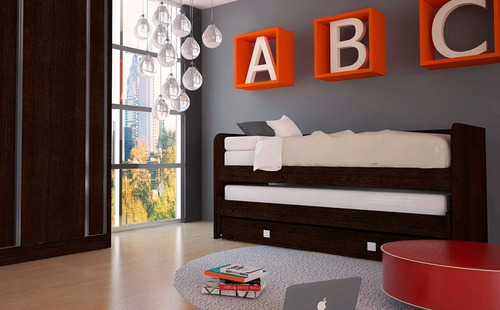Hermosa Cama Nido Triple O Doble Con Carro O Cajon Infantil--18 Cuotas Sin Interes