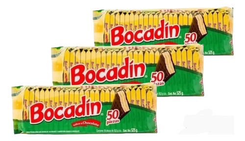 Bocadin Galleta Con Chocolate 150 Pzas 10g.