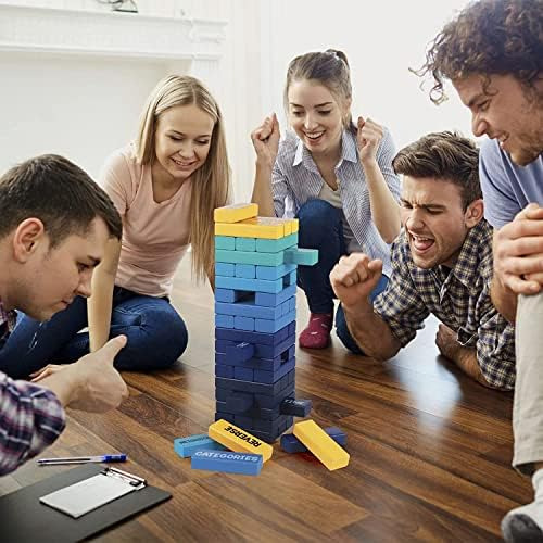 Juego De Mesa Jenga De Colores